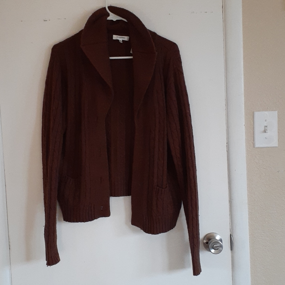 Dark brown cartigan